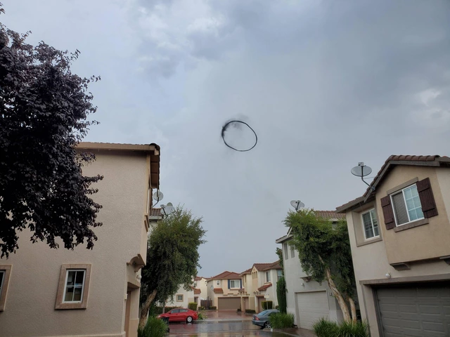 WATCH: Giant smoke ring seen floating over South Bay