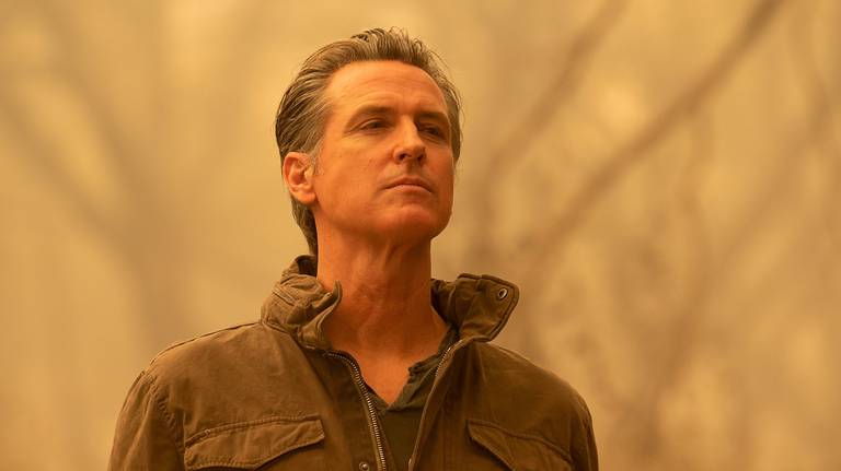 Newsom vows to fast track green goals ‘in midst of a climate damn emergency’