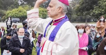 SF archbishop holds prayer of exorcism where leftists desecrated Serra statue